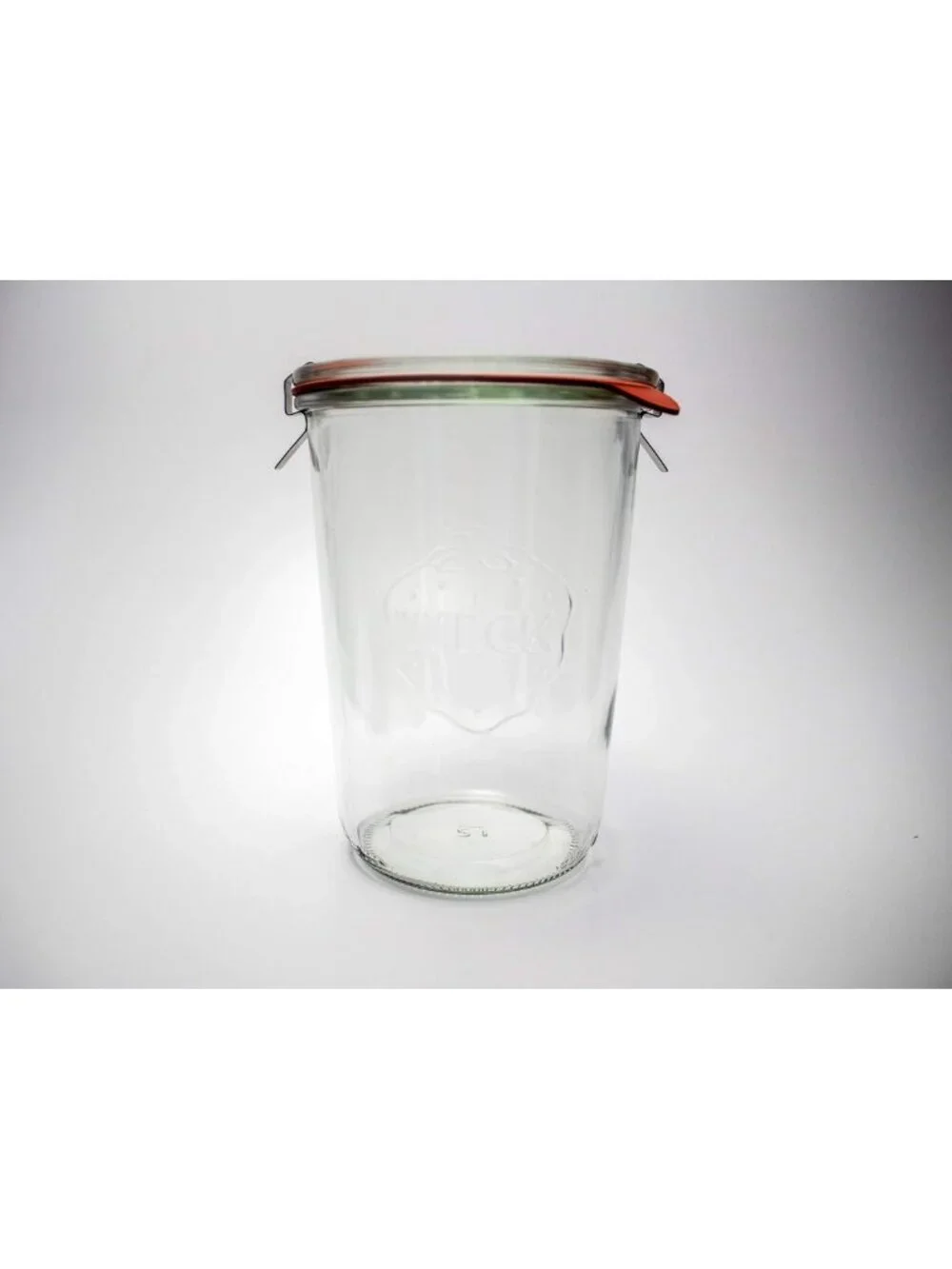 Eco-Friendly Glass Canning Jar - Airtight Food Storage Container 3/4 Liter